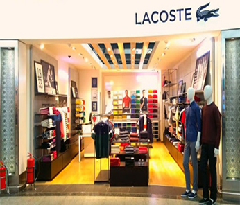 lacoste showroom in cp